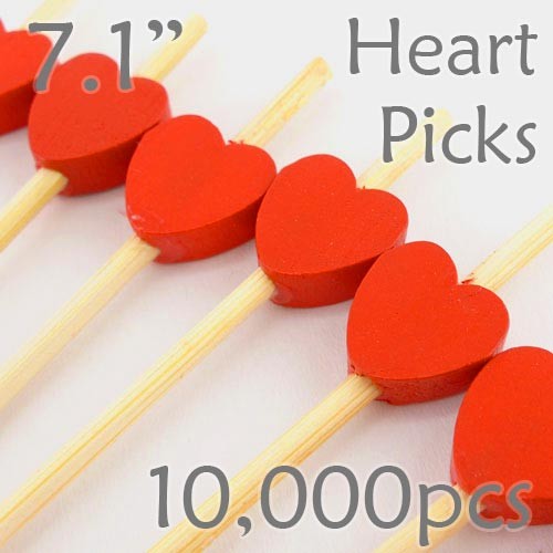 Heart Picks - 7.1 - Case of 10,000 pc