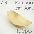 Bamboo Leaf Boat 7.3" -100 pc. - 