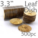 Thermo-Pressed Leaf Dish - Shallow -500 pc.
