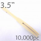 Bamboo Mini Forks 3.5 - Case of 10,000 Pieces