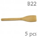 Narrow Flat Spatula/Paddle - Pack of 5