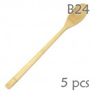 23" Long Broad Cooking/Serving Spoon - Pack of 5