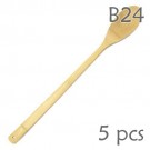 23" Long Broad Cooking/Serving Spoon - Pack of 5